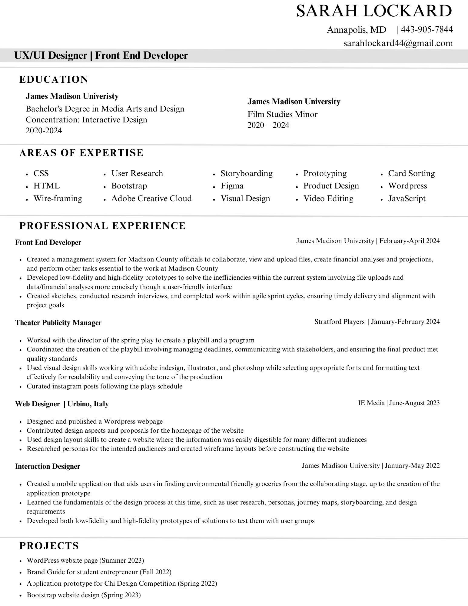 Resume